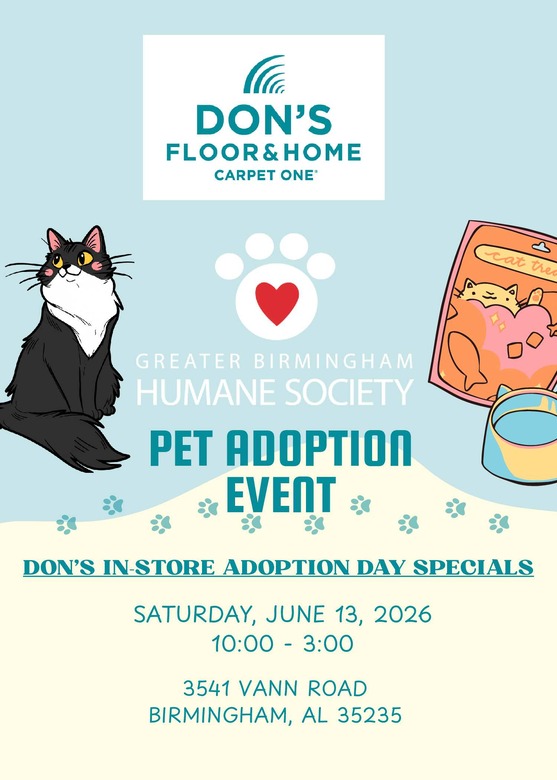 Don's Adoption Event & Special Offer